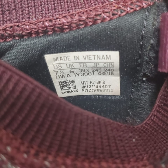 Adidas Ultimate Fusion Purple Women's Running Sneakers. Shoes Size 7.5 🌴✌️ - Picture 9 of 11